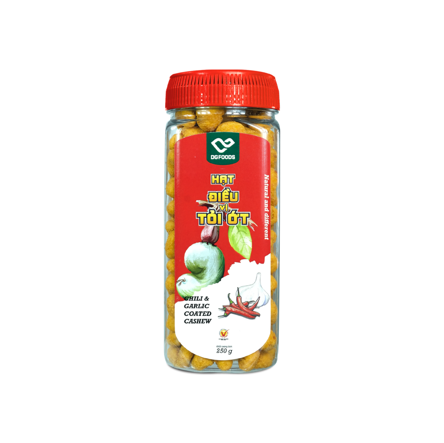 Hạt Điều Tỏi Ớt 250g